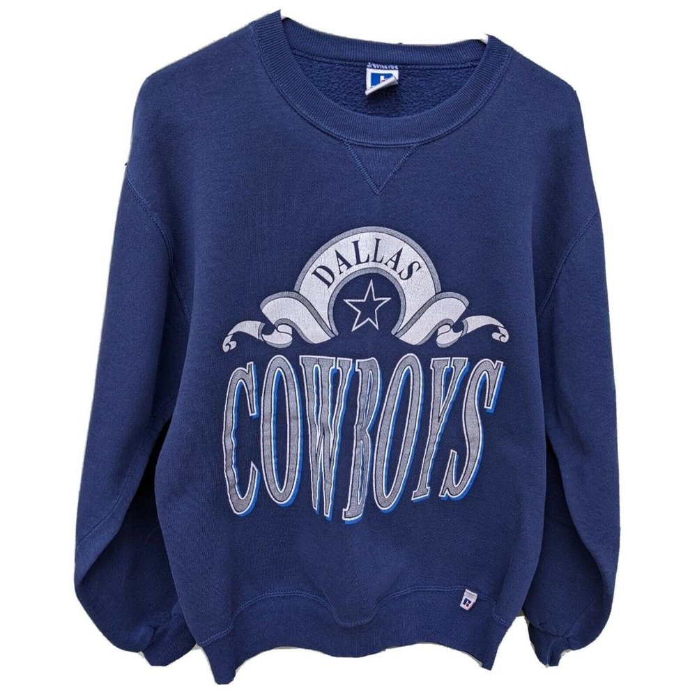 Vintage Dallas Cowboys Russell Athletic Sweatshirt Men's Size Medium Made in USA